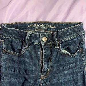 Dark blue AEO jeans